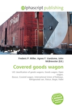 Covered goods wagon