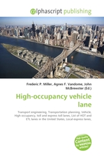 High-occupancy vehicle lane